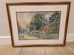 Buy Antique KRN Framed,original 1906 Water Colour Painting • 4£