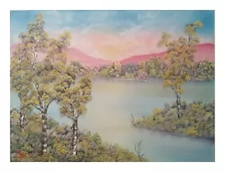 Buy Oil Painting 60x80 Cm, A Dream In Rainbow Colors By Art Bob Ross • 214.12£