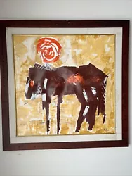 Buy Beautiful Large Abstract Paintings On Canvas Original Horse • 19,687.36£