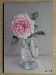 Buy Original Artwork Oil Painting, Still Life, Flowers, Carnation. • 25£