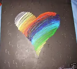 Buy Donnangelo - Acrylic Heart - Rainbow - Pop Heart • 18,480.88£