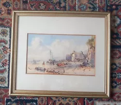 Buy Antique Watercolour Depicting A Coastal Scene Attributed To David Cox • 80£