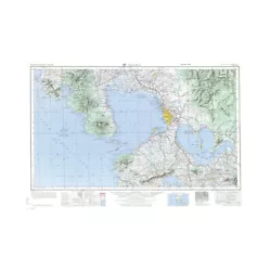 Buy Topographic Map Of Philippine Manila City English Painting Art Poster Wall Décor • 6.43£
