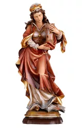 Buy Saint Barbara Statue Wood Carved • 11,898.01£
