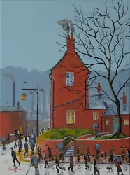 Buy P J Norman Hand Painted Original . Northern School Art . Direct From The Artist • 36.01£