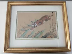 Buy 2 Framed Vintage Tiger Paintings  • 75£