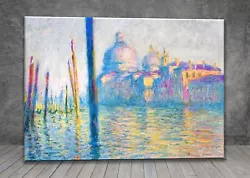Buy Claude Monet The Grand Canal Venice CANVAS PAINTING ART PRINT WALL 1653 • 12.46£