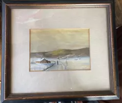 Buy Original Watercolor Painting Winter Landscape • 74.42£