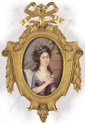 Buy Attrib. To Jean-Baptiste Weyler  Young Aristocratic Lady  Miniature, 1790/95 (m) • 3,398.19£