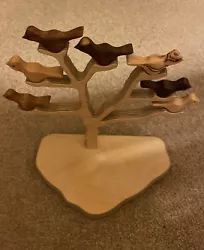 Buy Andy Daines Wooden Sculpture - Tree And Birds • 24.99£