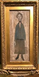 Buy OLD MASTER Signed L S Lowry  THE BAG LADY   Oil Painting 20th Century GOLD FRAME • 7,000£