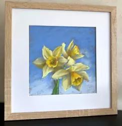 Buy Pastel Paintings Flowers On Paper 18 Cm X 20 Cm • 134.90£