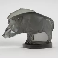 Buy René Lalique R.Lalique Car Mascot Grey Glass Boar Grey Glass Boar • 1,413.19£