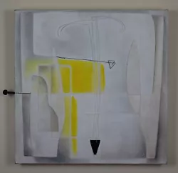 Buy Woman As Violin. Original, Synthetic Cubist, Mixed Media Work By AF, Circa 2000 • 175£