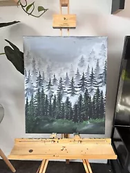 Buy Forest Painting On Canvas • 25£