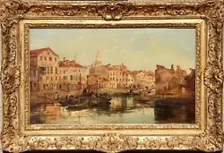 Buy George Clarkson Stanfield, View Of The Campo Di Marte, Venice, Oil On Canvas, Si • 23,910£