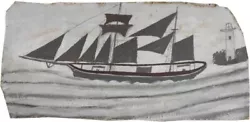 Buy Schooner In Full Sail  : Alfred Wallis : 1933 : Archival Art Print Primitivism • 64.39£