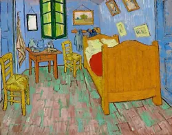 Buy Van Gogh The Bedroom Oil Wall Painting Premium Paper Print Poster Art Gift Idea • 3.49£