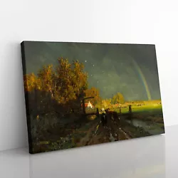 Buy The Rainbow By Willem Roelofs Canvas Wall Art Print Framed Picture Home Decor • 24.95£