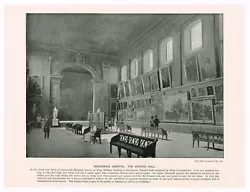 Buy Greenwich Hospital Painted Hall London Antique Picture Print 1896 • 3.49£