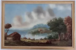 Buy 1970s Classical Style Oil Landscape Painting 48 Cm X 32 Cm • 14.95£