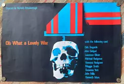 Buy Vintage Film Poster Oh What A Lovely War Graphic Design 1960s Cinema Art • 25£
