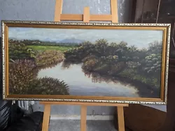 Buy Superb Irish Mountains Oil Painting In Gilt Frame • 99.95£
