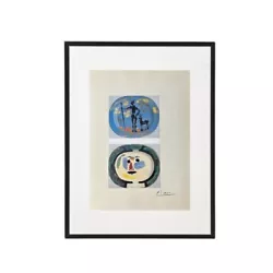 Buy Pablo Picasso Vintage Print, 1950s (Decorated Plates Faun..) - Signed Lithograph • 31.50£