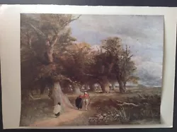 Buy The Skirt Of The Forest, By David Cox,,   Vintage Old Colour Print,  • 4.99£