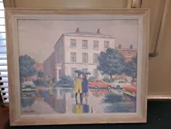 Buy Fermin Rocker Oil Painting View From His Studio In North London  • 500£