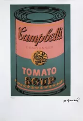 Buy Andy Warhol - Tomato Soup  24/100. Offset Printing, Imprint Size 42x27 Cm • 3,247.42£