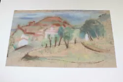 Buy Kontny Pawel Paul August (1923 - 2002) Original Pastel Tuscan Landscape • 161.02£