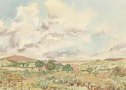 Buy Sylvia E. Churchward-Wade - Contemporary Watercolour, Trees And Clouds • 27£