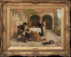 Buy 19th Century Family Scene  Forgiveness  By George Goodwin Kilburne (1839-1924) • 7,500£
