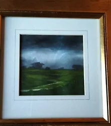 Buy Small Oil Painting Of West Lothian.  Framed In Recycled Frame  • 60£
