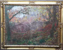 Buy Alexander Brownlie Docharty Scottish Impressionist Wooded Landscape Oil Painting • 5,500£