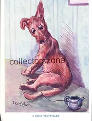 Buy Louis Wain Book Print Dog Scruffy Dog Rabid Teetotal Taken From 1910 Book 7x5 In • 22£