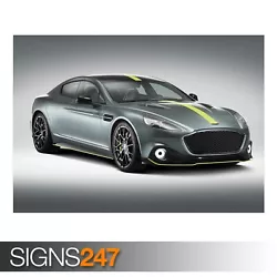 Buy ASTON MARTIN RAPIDE AMR (ZZ012)  CAR POSTER - Photo Poster Print Art * All Sizes • 0.99£