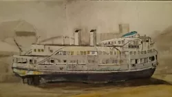 Buy Royal Iris Ferry On The Thames, THE END  OF A LEGEND   • 75£