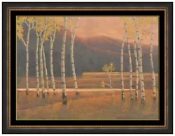 Buy Paul Waldum Large Original Landscape Pastel Painting Signed Framed Realism Art • 2,909.79£