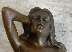 Buy Erotic Sexy Nude Lesbian Lady Girl Bronze Women Sculpture Statue Deco Figure • 236.27£