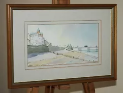 Buy COLIN LEWIS DON Original Watercolour Painting Cromer Beach & Pier, North Norfolk • 145£