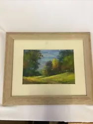Buy Bert Mayhew Autumnal Trees Small Original Landscape Oil Painting. Local Artist • 35£