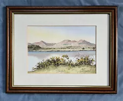 Buy MAX A S HAMBLEN Original Watercolour Snowdonia Wales • 79£