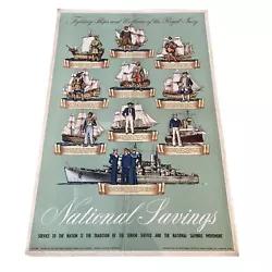 Buy Vintage National Saving Posters Original • 14£