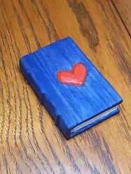 Buy Hand Carved Wooden Love Heart Token Book Comforter Keepsake Thinking Of You Gift • 10.99£