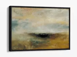 Buy J M W Turner Seascape With Storm Coming-float Effect Canvas Wall Art Pic Print- • 49.99£