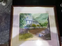 Buy HARRY CAUNCE  COTTAGE IN THE LANGDALES  ORIGINAL OIL PAINTING No. 737 SIGNED  • 50£