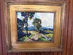 Buy Charles Curtis Allen Oil Landscape Painting On Board,  August Clouds , Signed • 2,031.74£