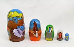 Buy Nesting Doll After Hand Painted After SALVADOR DALI • 32.66£